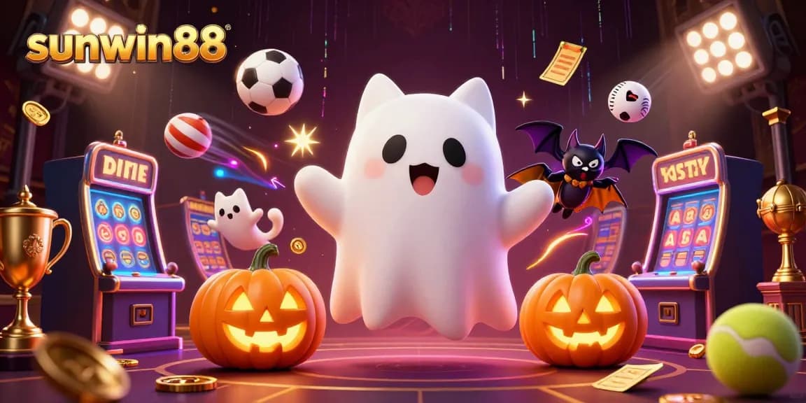 Experience thrilling games at sunwin88 haunted casino with vibrant characters and dynamic action.