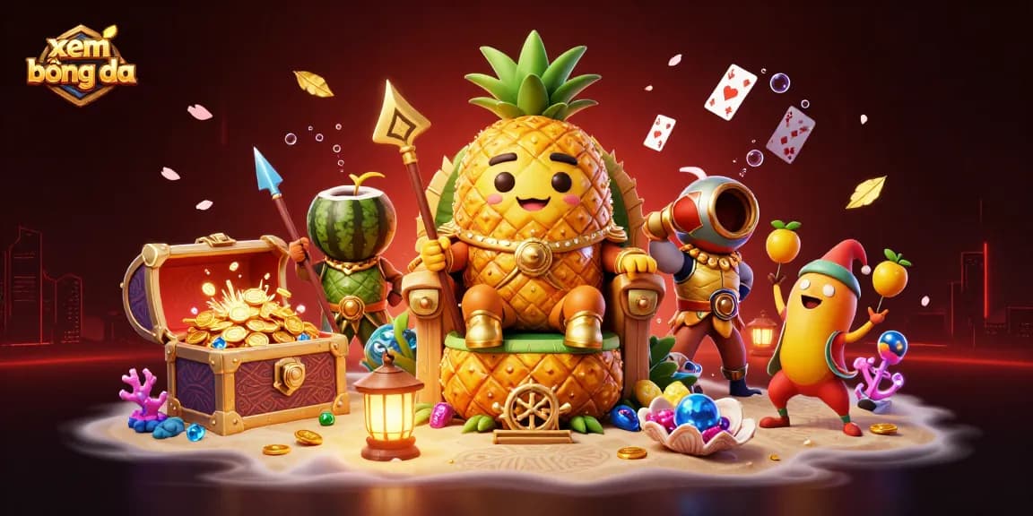 Xem bóng đá enhances the excitement with dynamic sports betting action and engaging characters.