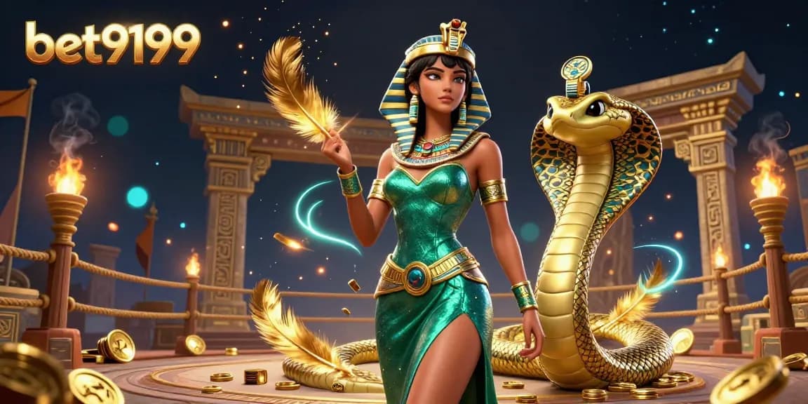 Experience the thrill of bet9199 with a captivating 3D illustration of a casino adventure.