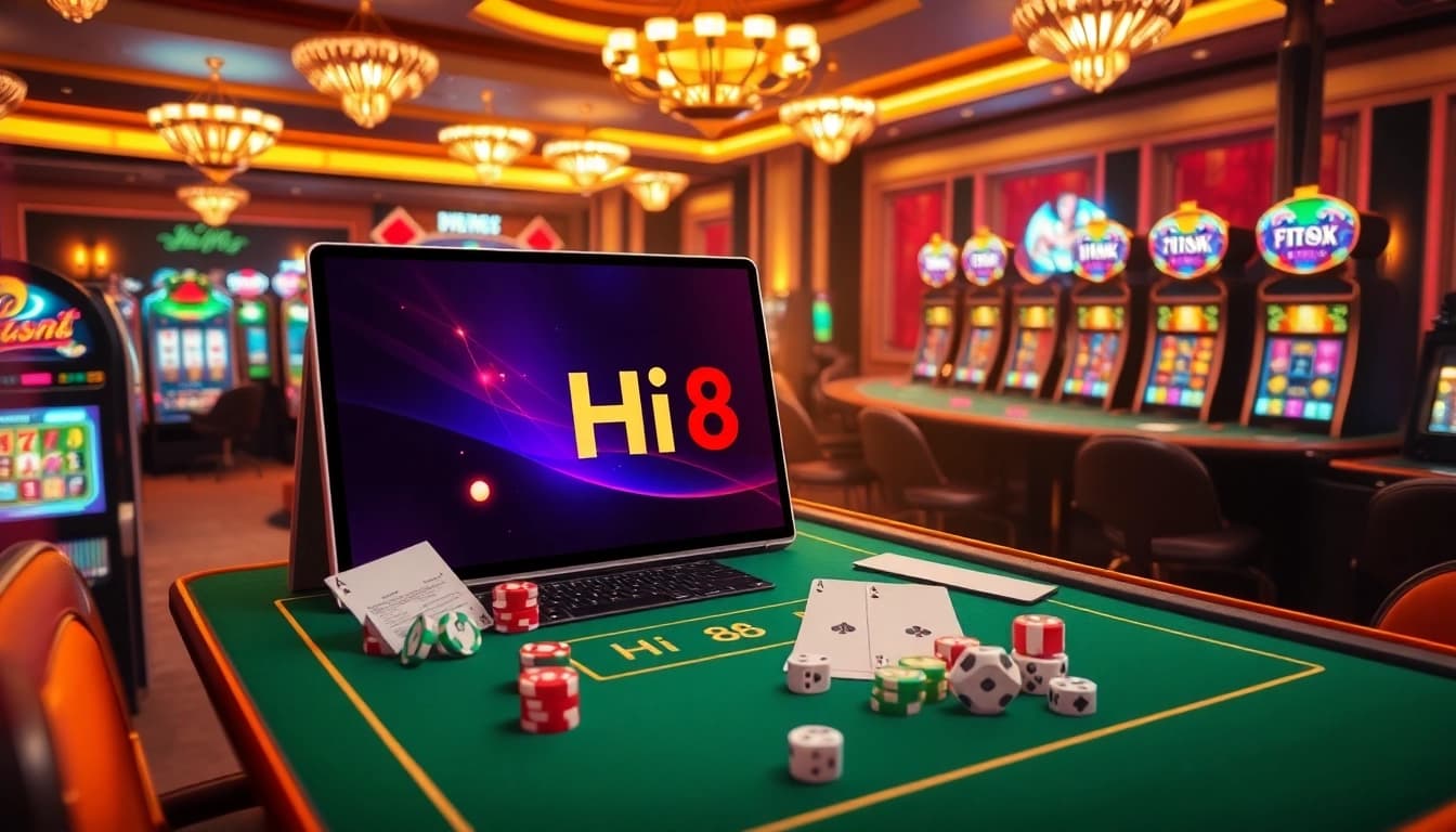 Experience the thrill of Hi88 casino with vibrant slots, poker action, and dynamic gaming.