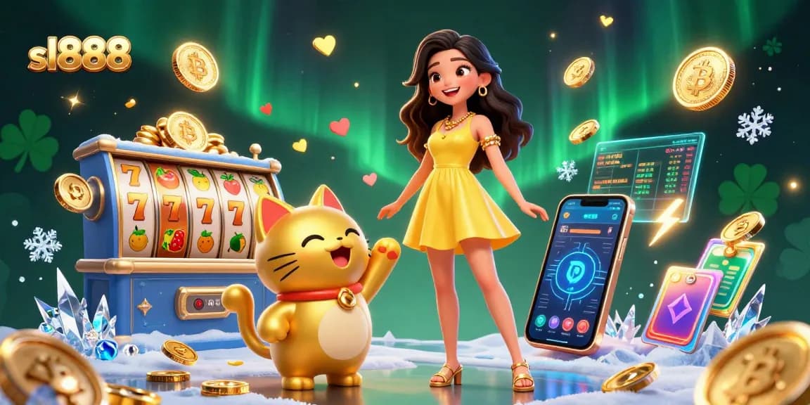 Spin the reels and win with sl888, an engaging 3D cartoon casino adventure filled with luck and vibrant energy.