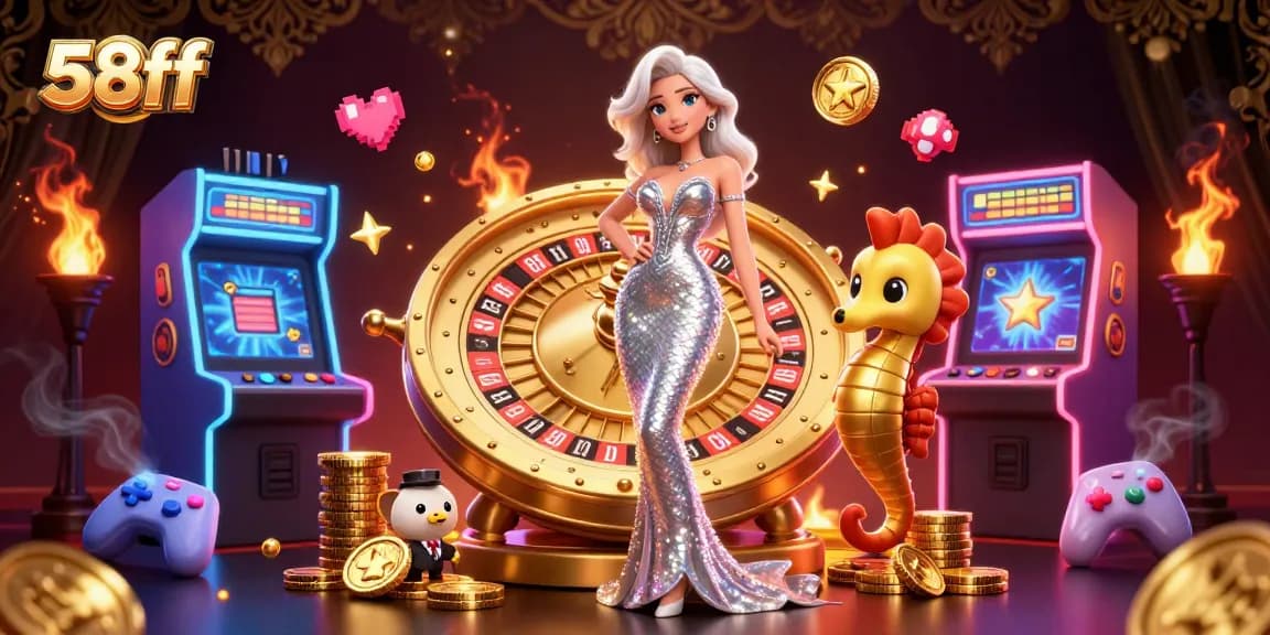 Spin the roulette wheel and enjoy vibrant games at 58ff's thrilling online casino.