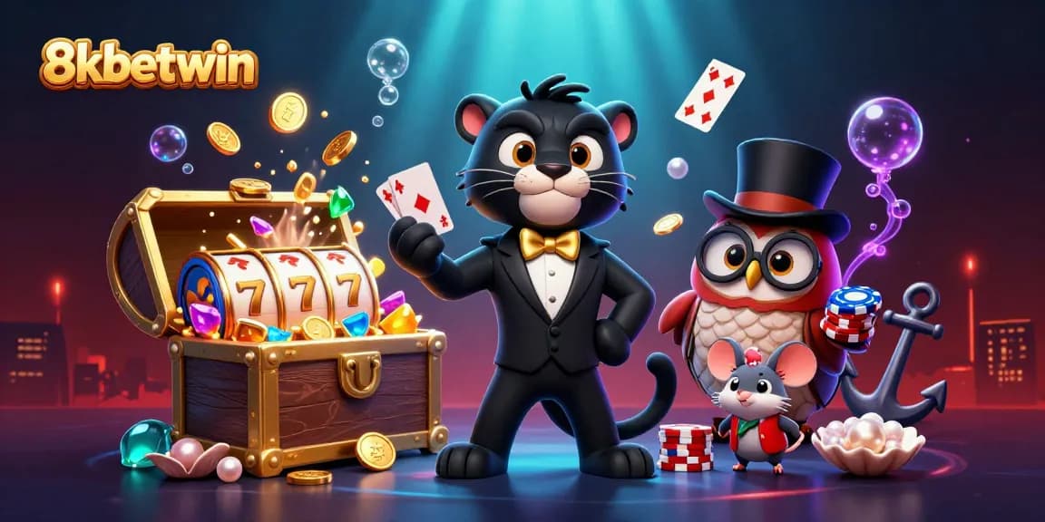 Engage with thrilling slots at 8kbetwin featuring colorful games and unique characters.