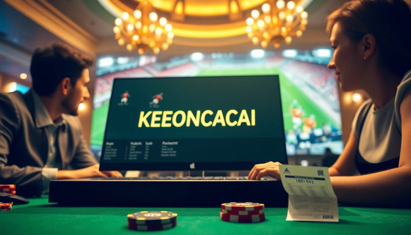 KEONHACAI sports betting interface showcasing thrilling gambling action online.