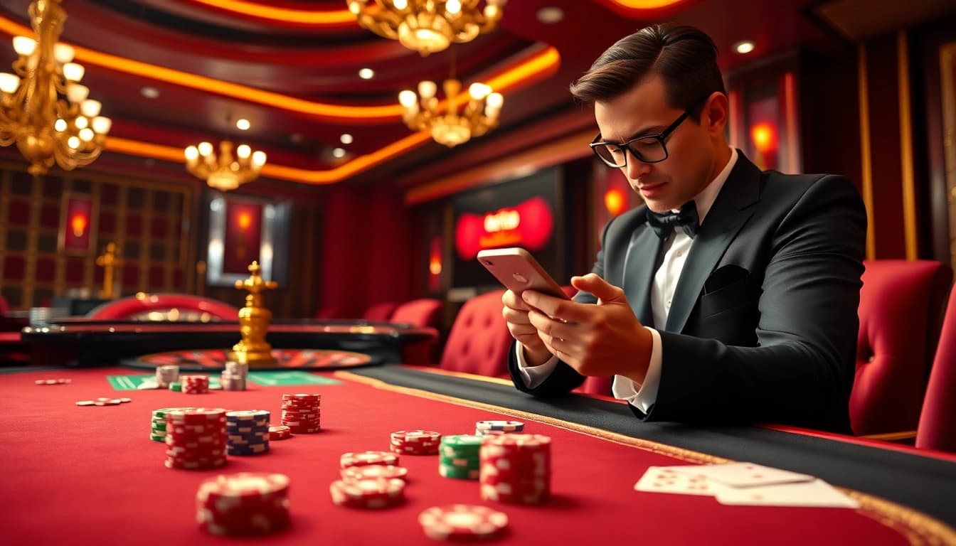 Experience the excitement of Bet88 đăng nhập with a vibrant online casino setting.