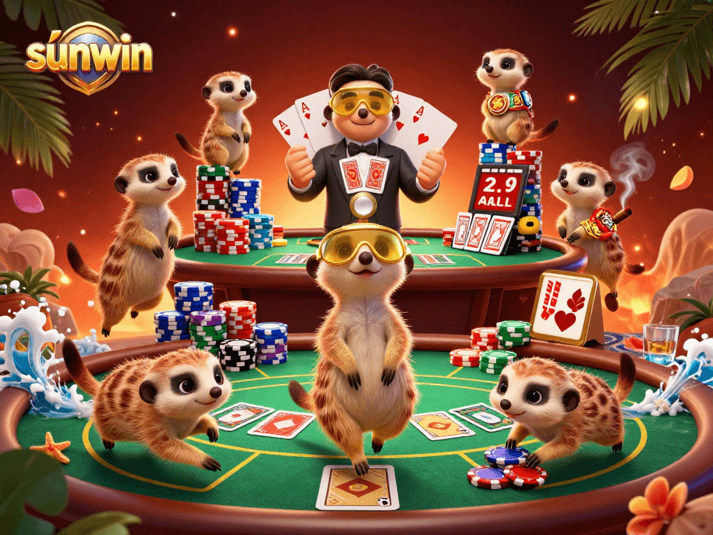 Win big with the sunwin meerkats at their vibrant casino adventure!