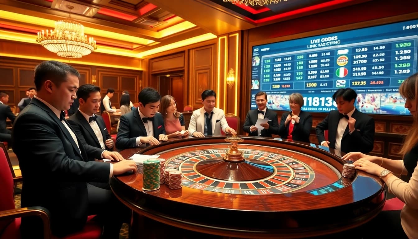 Experience the thrill of online gambling at 188bet, with luxurious casino tables and exciting gameplay.