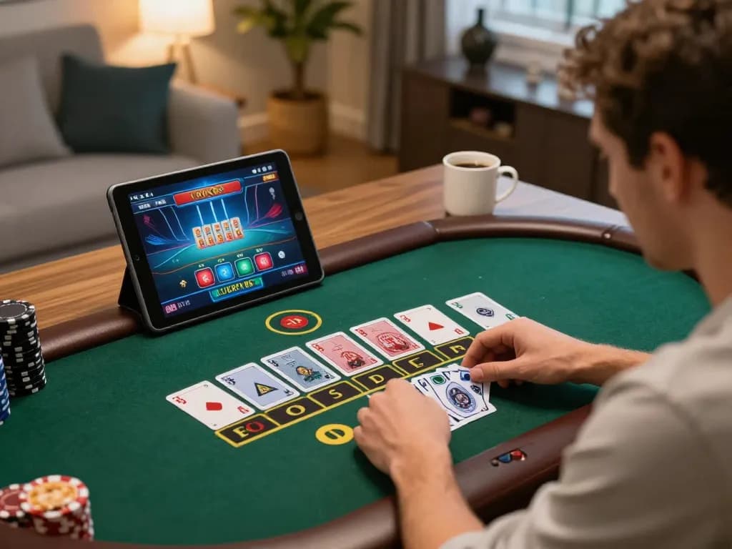 Engaging gameplay moment at LUCKY88 showing a player strategizing in an online live dealer game