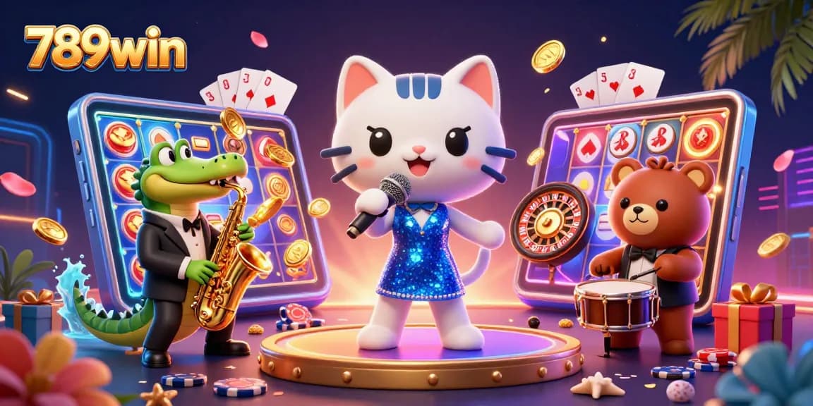 Experience winning moments with 789win's vibrant casino scene showcasing entertainment and excitement.