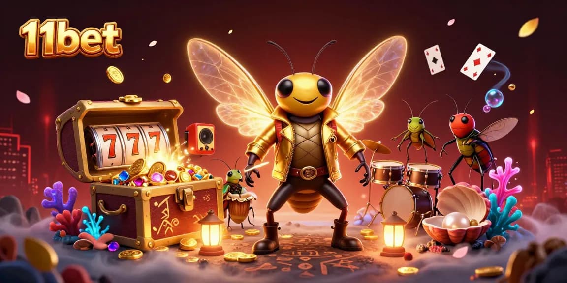 Experience thrilling gameplay at 11bet with vibrant slot games and exciting character action.