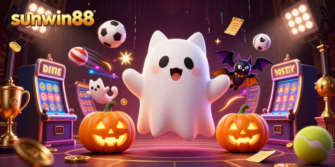 Experience thrilling games at sunwin88 haunted casino with vibrant characters and dynamic action.