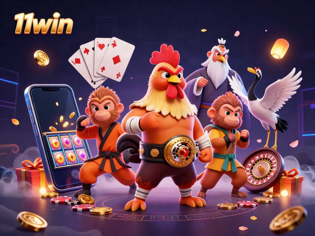Engage in thrilling gameplay at 11win with colorful slot games and captivating characters.