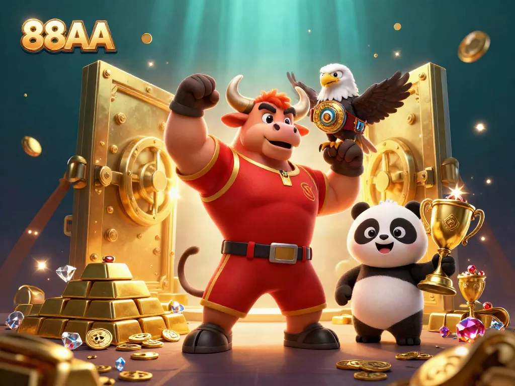 Experience the vibrant and rewarding world of 88AA, featuring engaging characters and casino treasures.