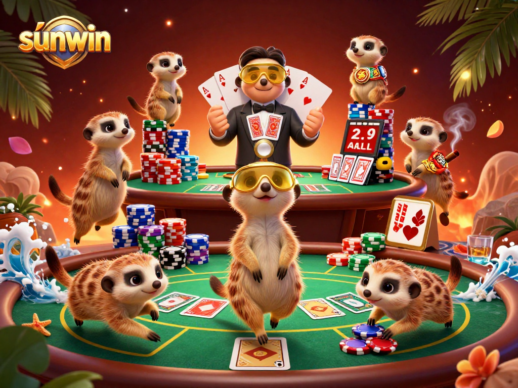 Win big with the sunwin meerkats at their vibrant casino adventure!