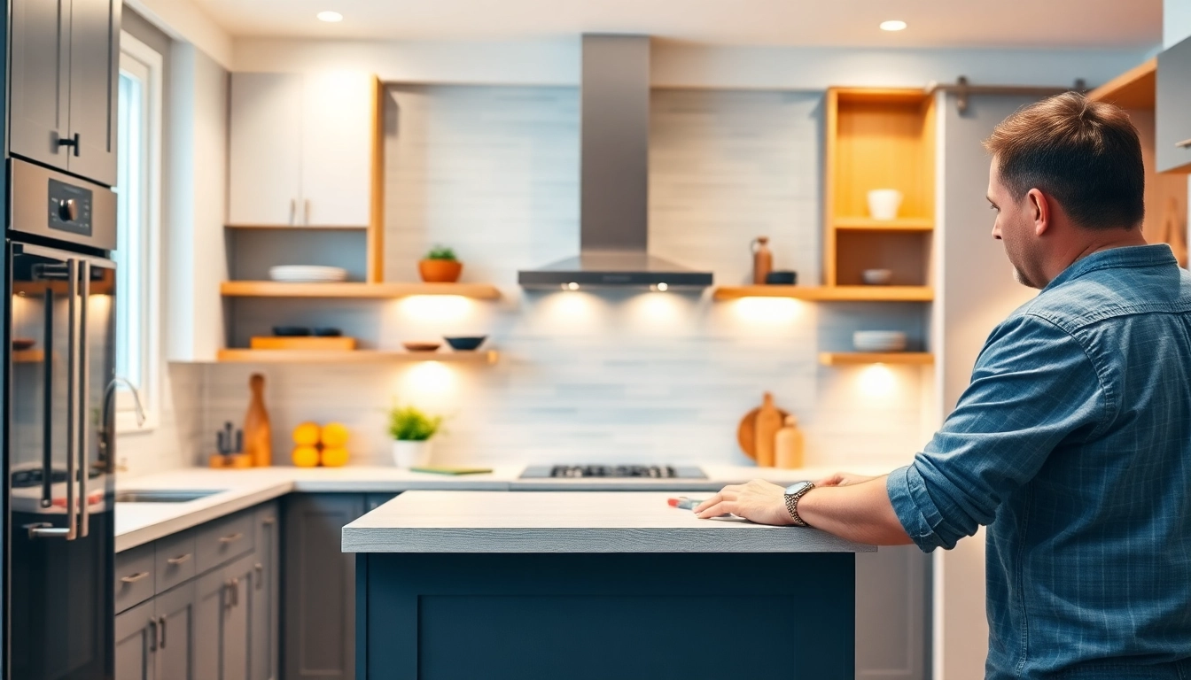 Transform your kitchen with Cabinet Refacing Clearwater FL showcasing expert craftsmanship in a modern kitchen.