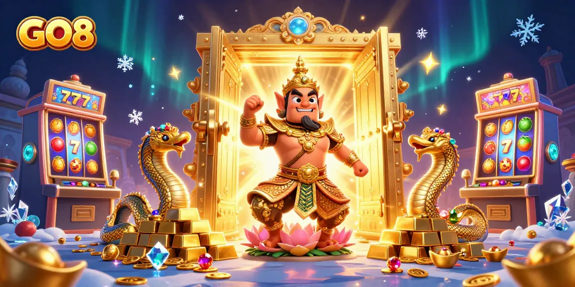 Spin the reels with GO8 at vibrant online casinos featuring rich gold treasures.