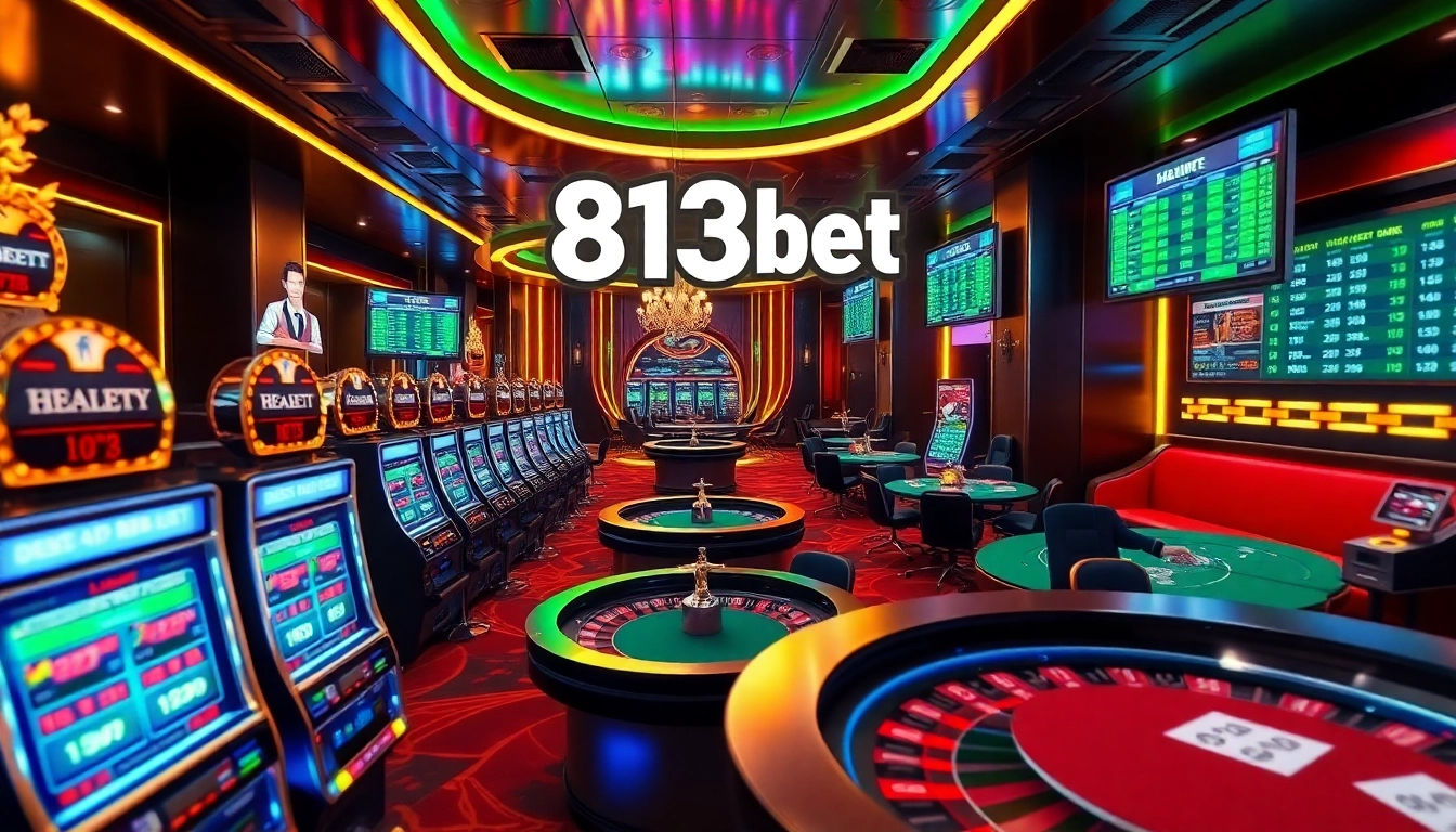 Viva ação de jogo emocionante no cassino online de luxo da 813bet, com jogos envolventes.