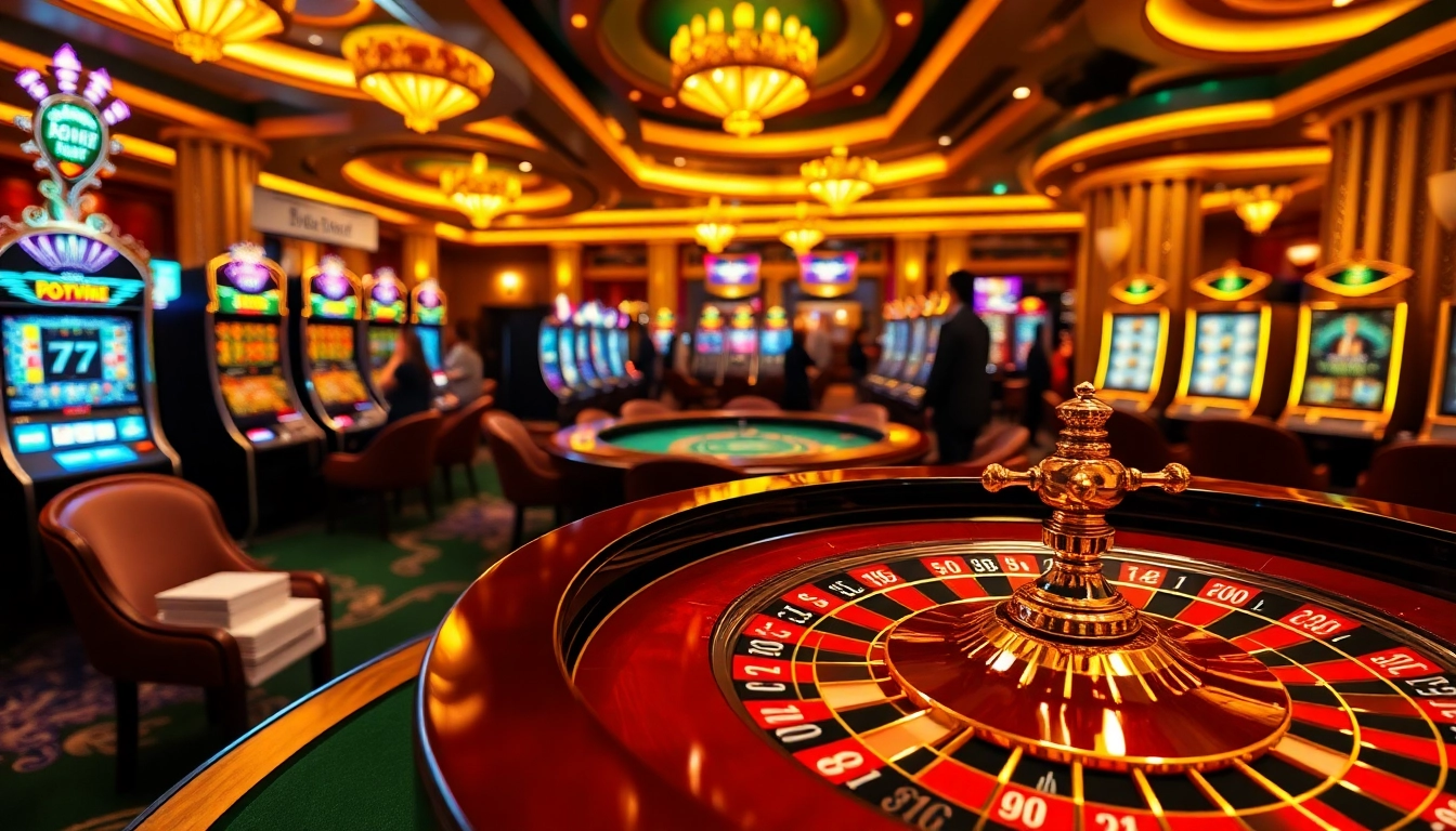 Engage with the excitement of Đăng ký Bomwin at a luxurious casino table featuring cards and chips.
