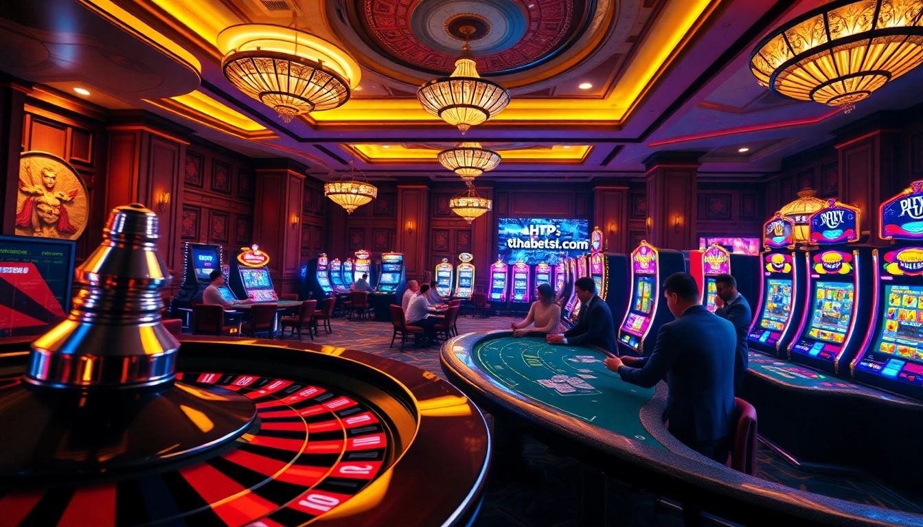 Experience the excitement of gambling at THABET, with a luxurious casino environment and engaging betting activities.