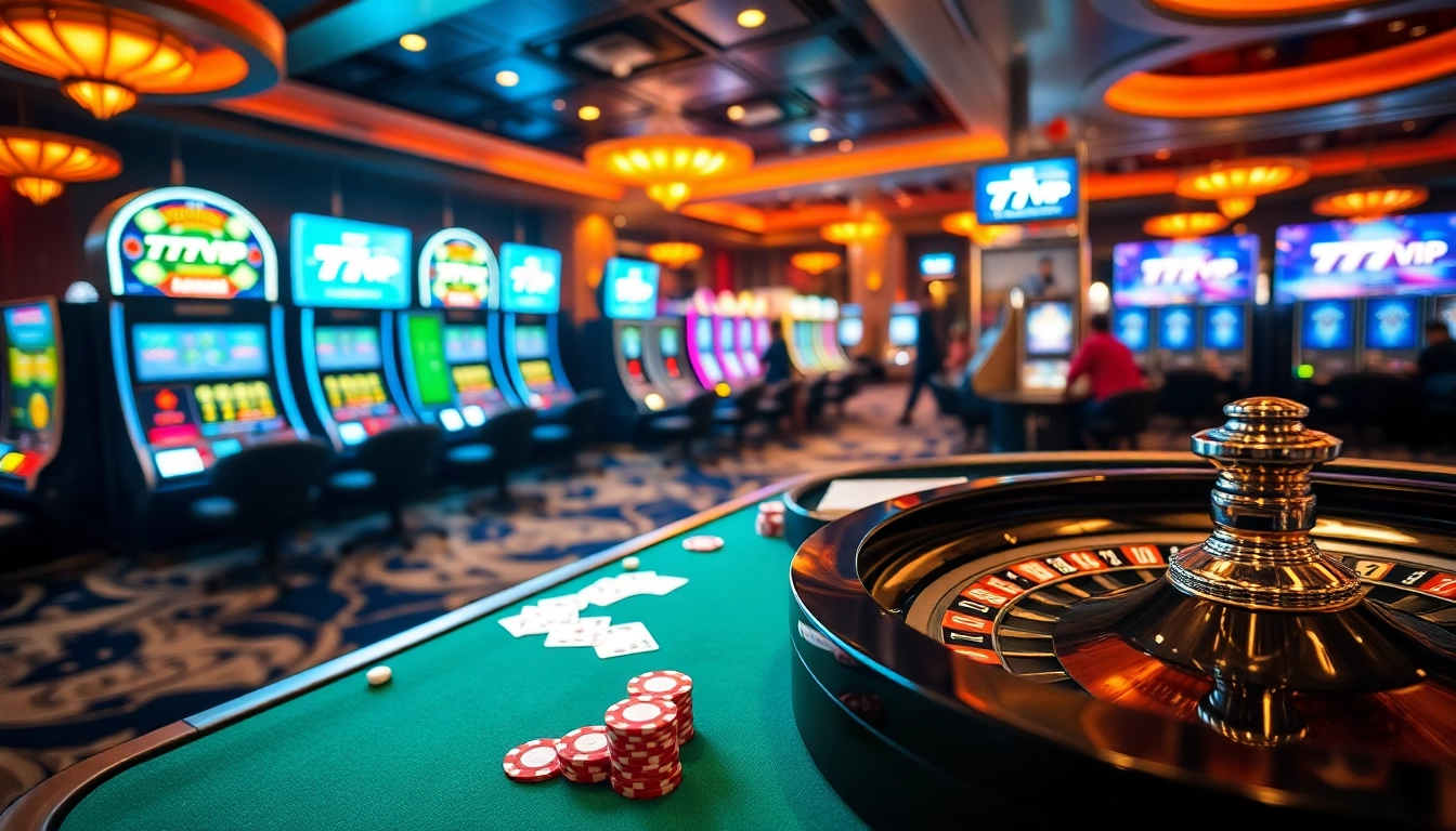 Experience the thrill of winning at 777vip with exciting casino games and vibrant atmosphere.