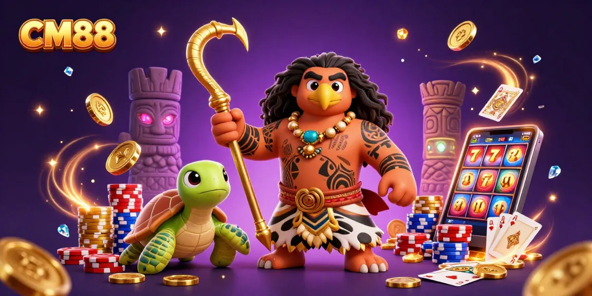 Experience thrilling wins at CM88 with dynamic casino gaming featuring vibrant characters and action.